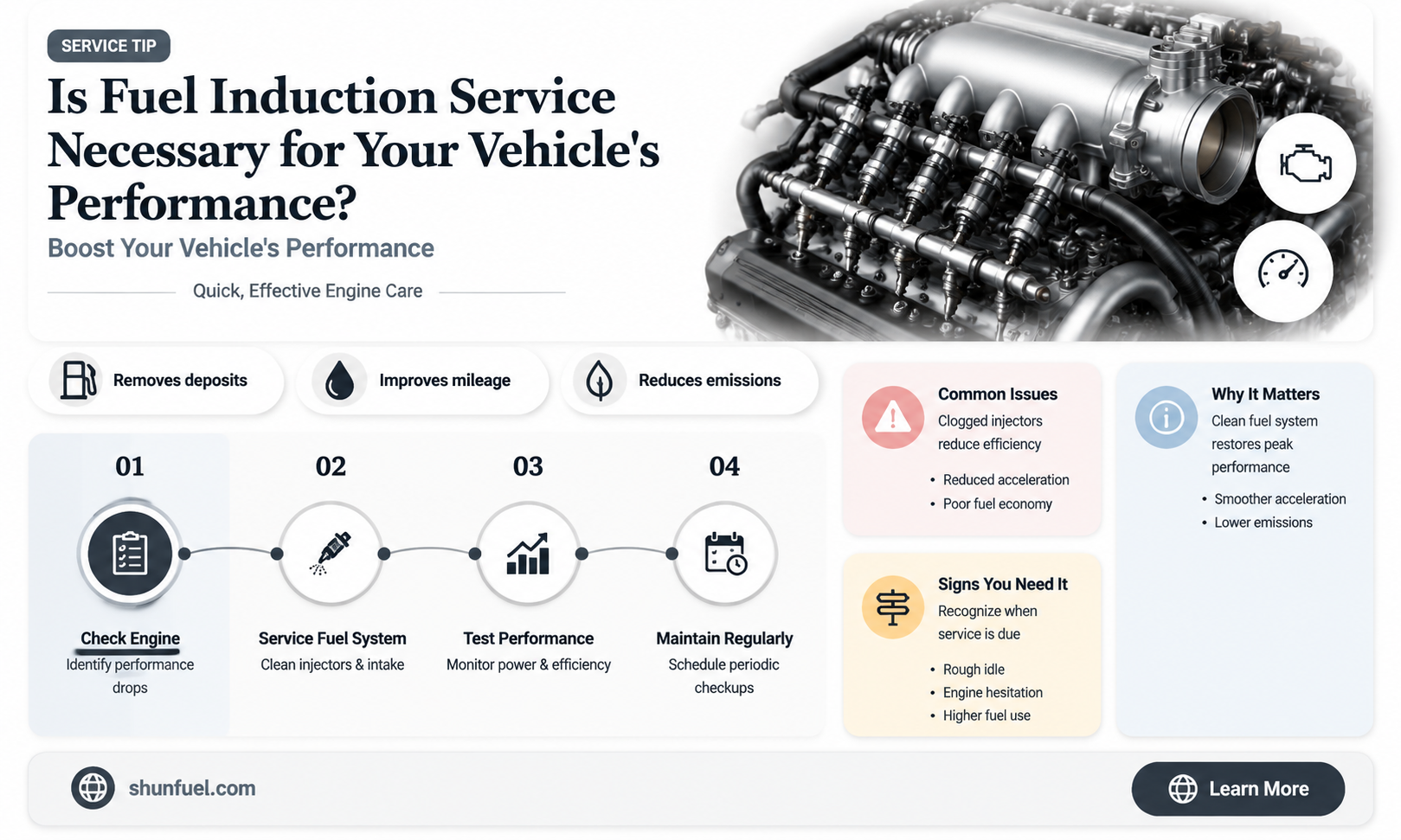 are fuel induction service necessary