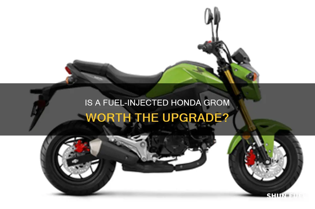 is fuel inject honda grom