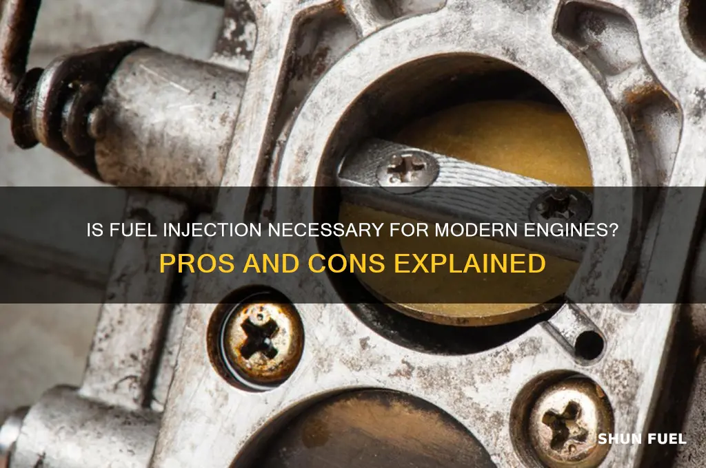 is fuel injection necessary