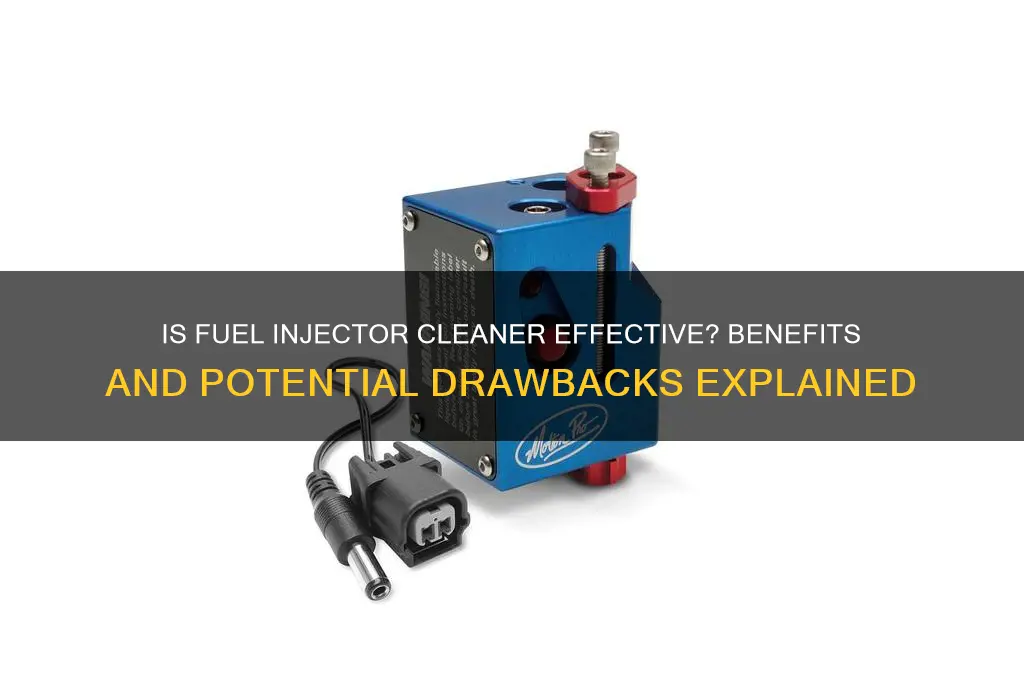 is fuel injector cleaner good to use