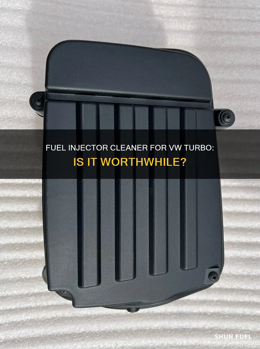 is fuel injector cleaner recommended for vw turbo