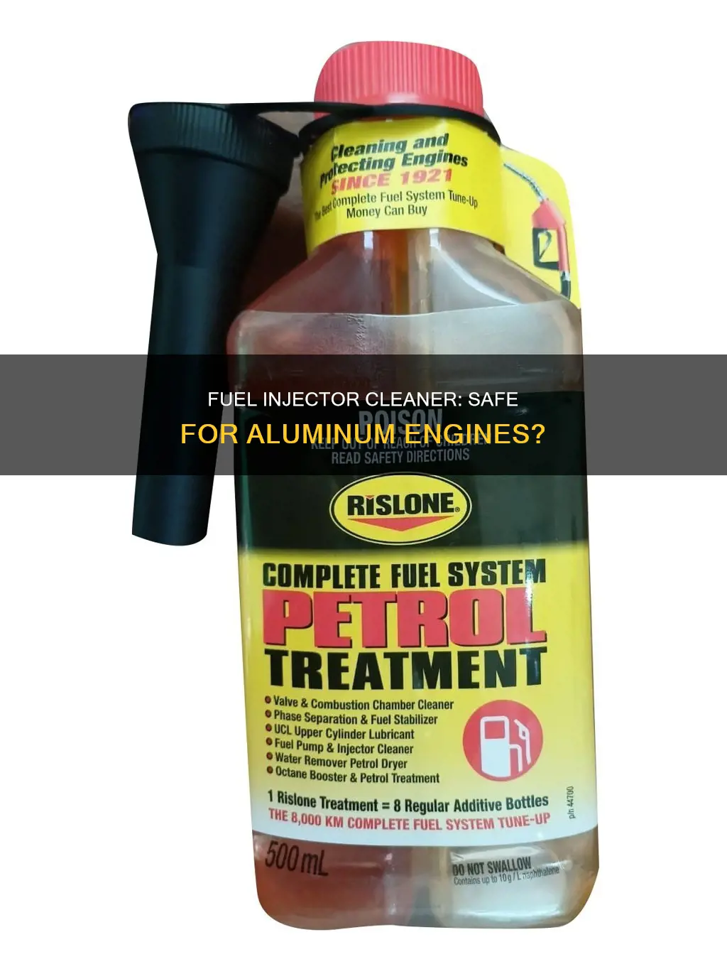 is fuel injector cleaner safe for aluminum engines
