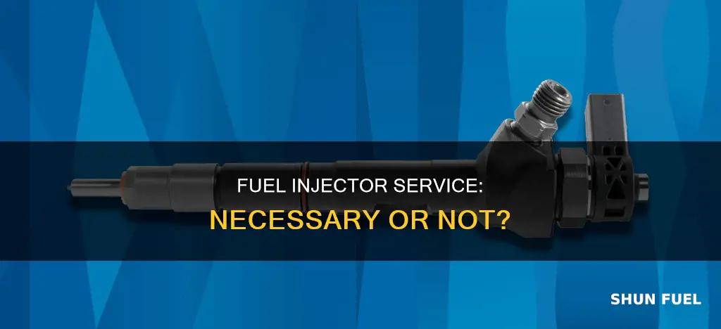 is fuel injector service necessary
