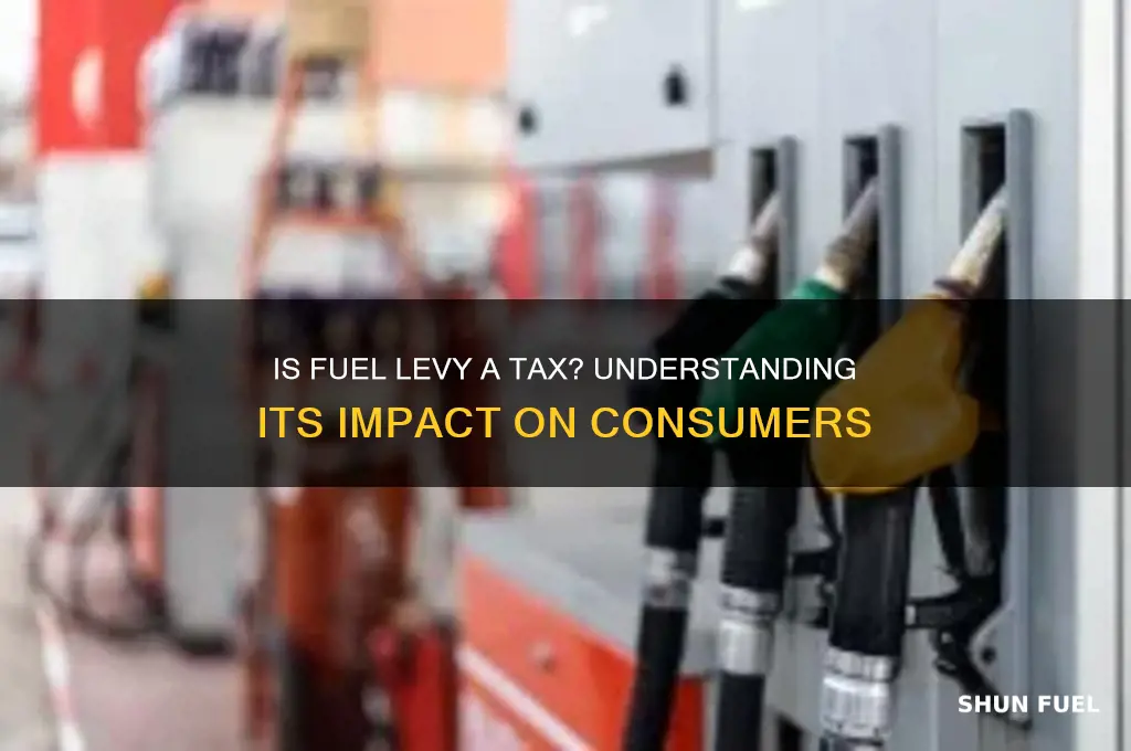 is fuel levy a tax
