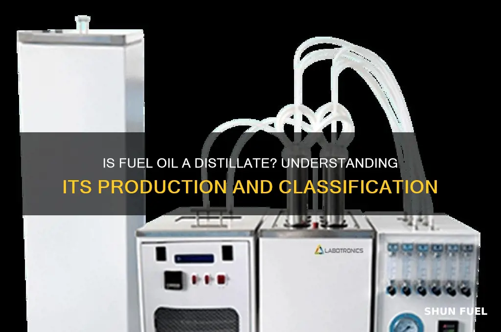 is fuel oil a distillate