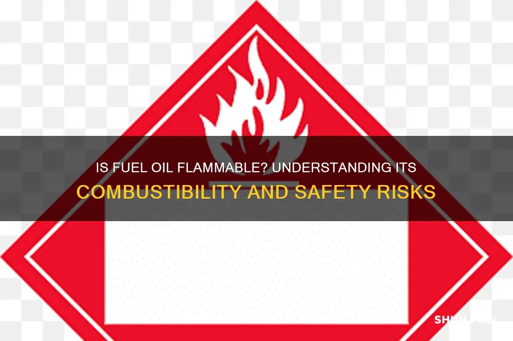 is fuel oil flammable