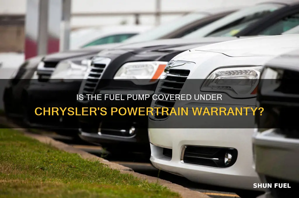 is fuel pump covered under chrysler powertrain warranty