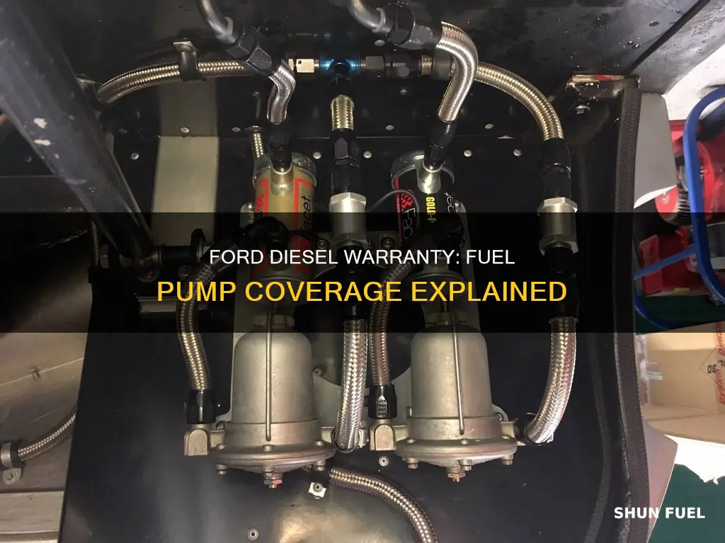 is fuel pump covered under ford diesel engine warranty