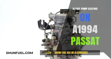 Is the 1994 Volkswagen Passat's Fuel Pump Electric?