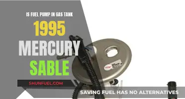 Where is the Fuel Pump Located in a Mercury Sable?