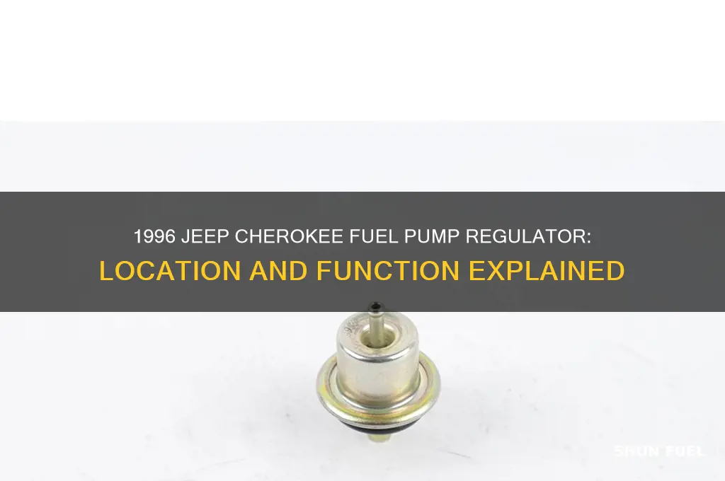 is fuel pump regulator on pump on 1996 jeep cherokee