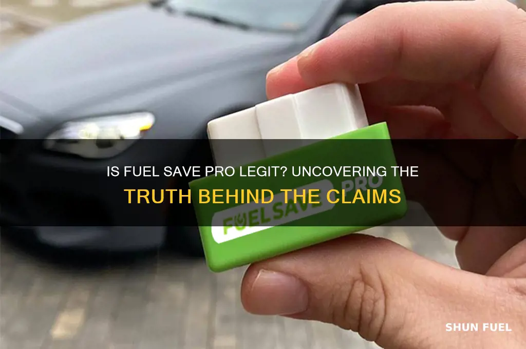 is fuel save pro real