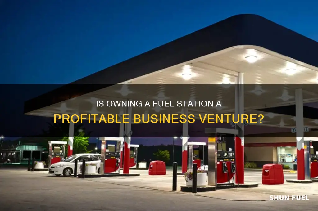 is fuel station profitable