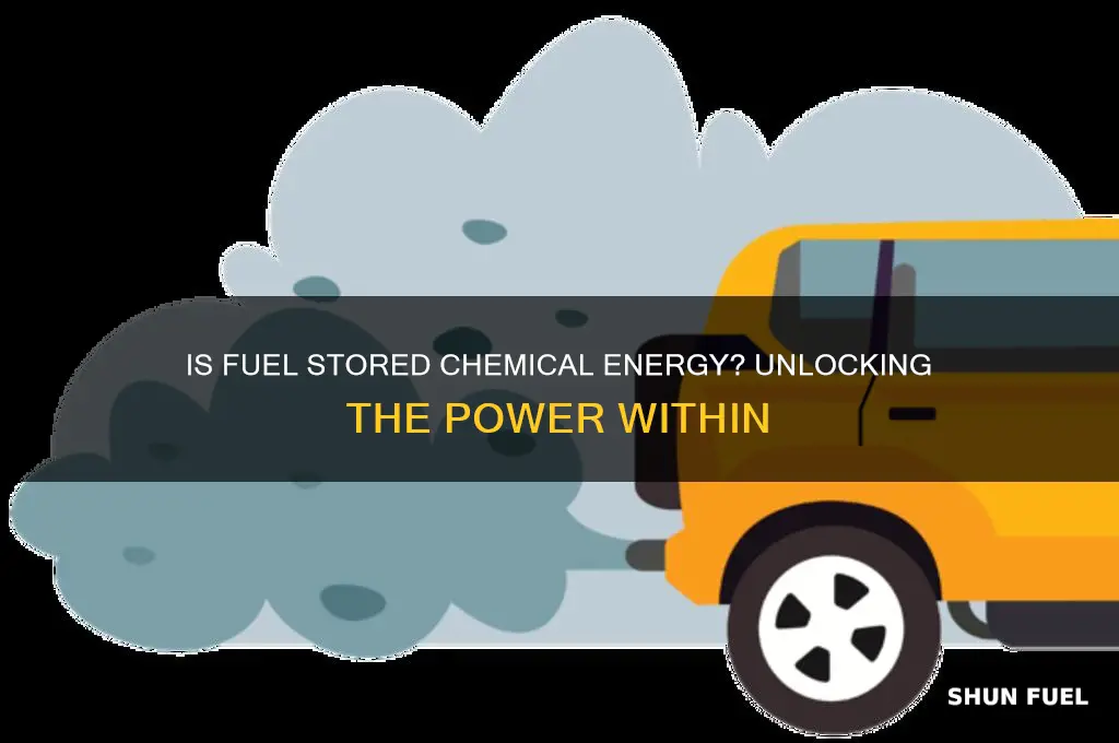 is fuel stored chemical energy