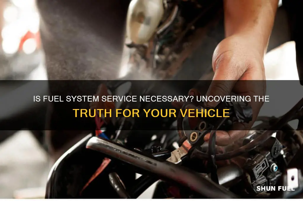 is fuel system service necessary