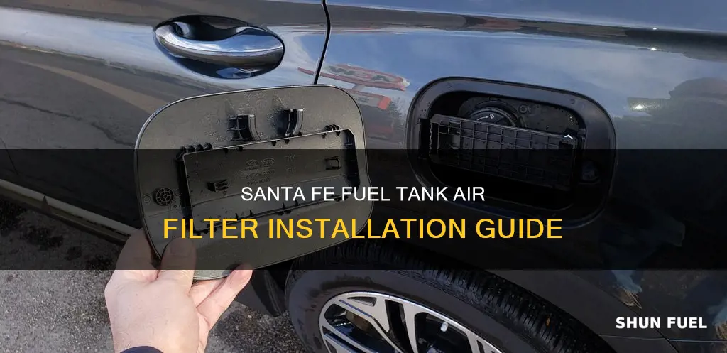 is fuel tank air filter installed on 2008 santa fe