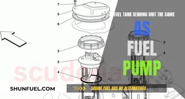 Fuel Tank Sending Unit: Different from Fuel Pump?