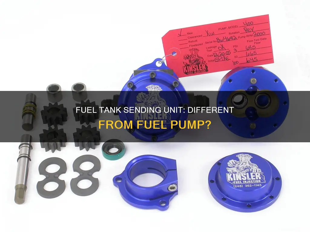 is fuel tank sending unit the same as fuel pump