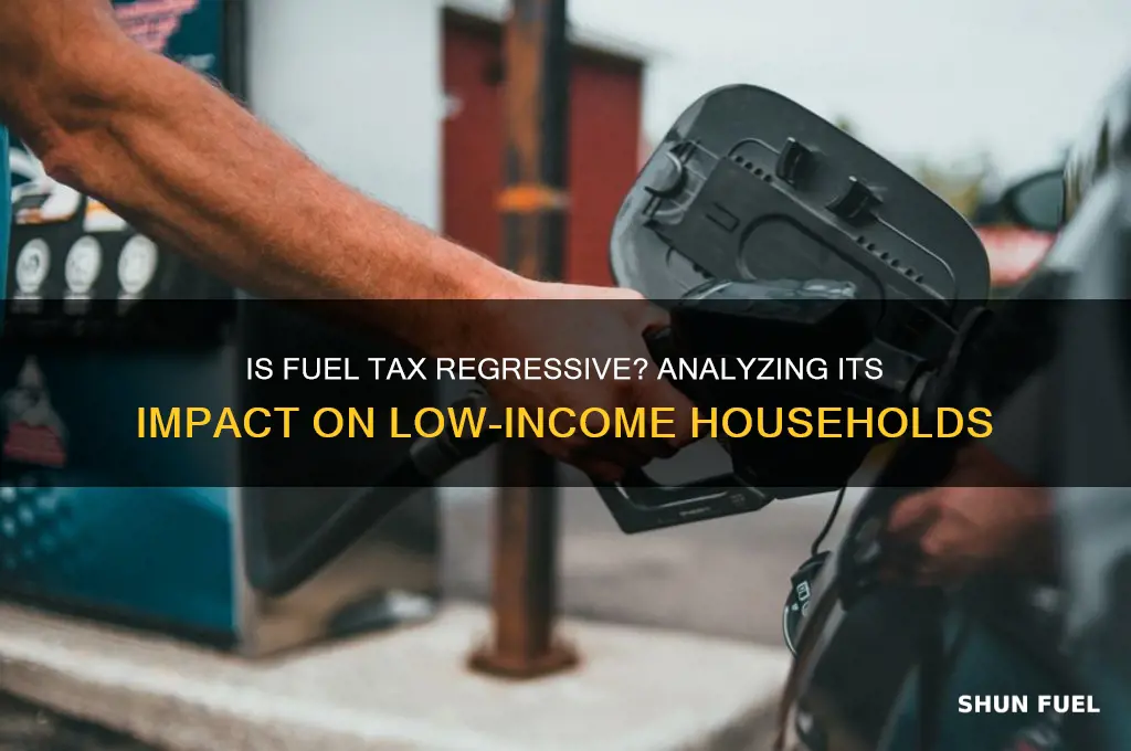 is fuel tax regressive
