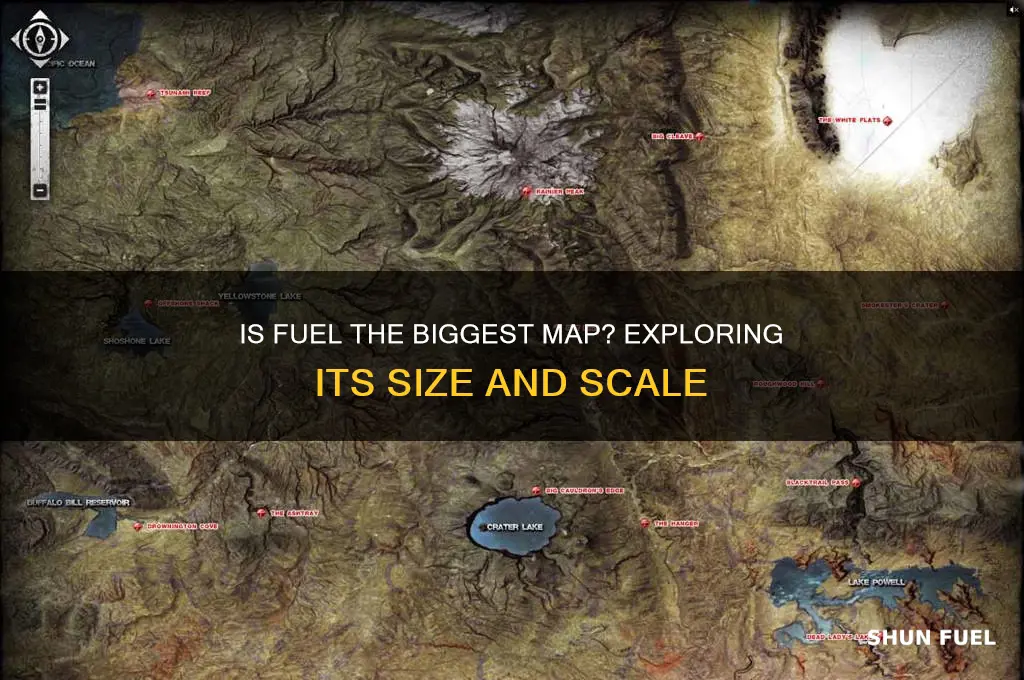is fuel the biggest map
