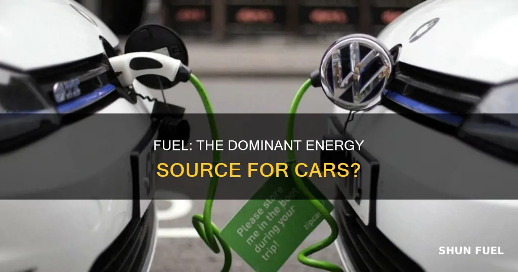 is fuel the most common energy source for cars