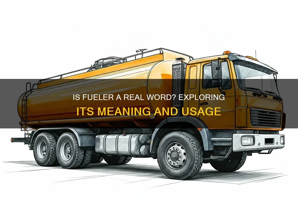 is fueler a word