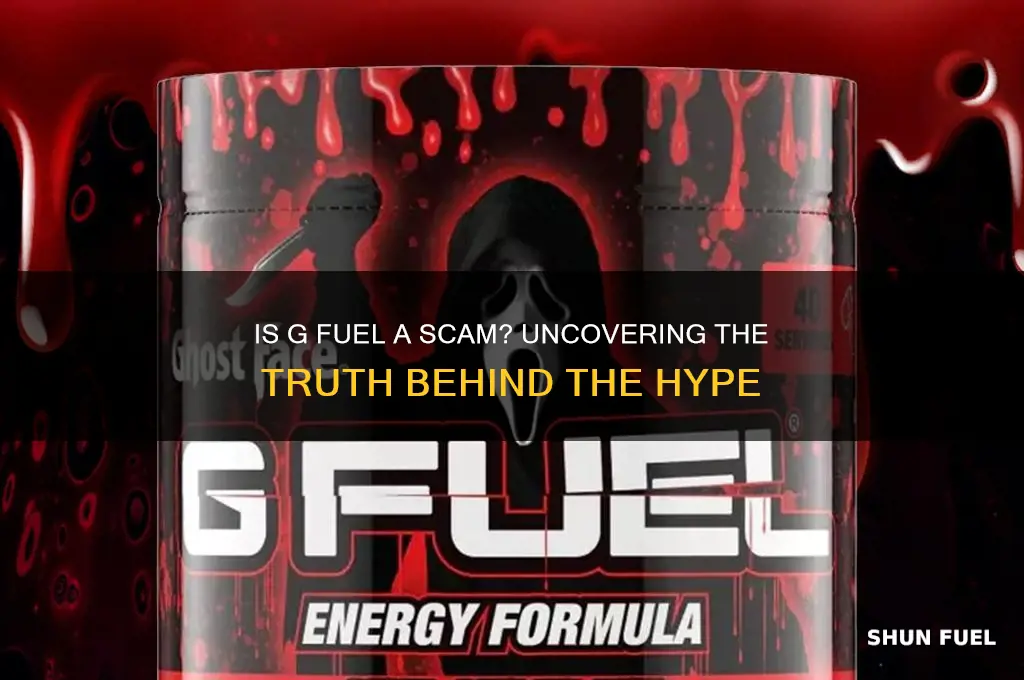 is g fuel a scam