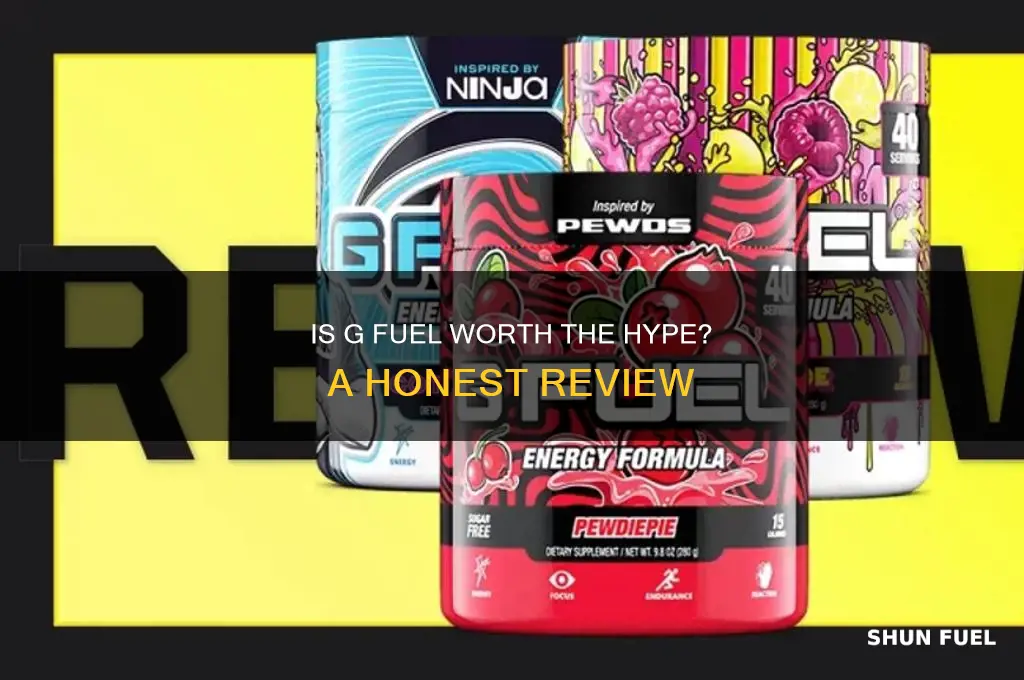 is g fuel actually good