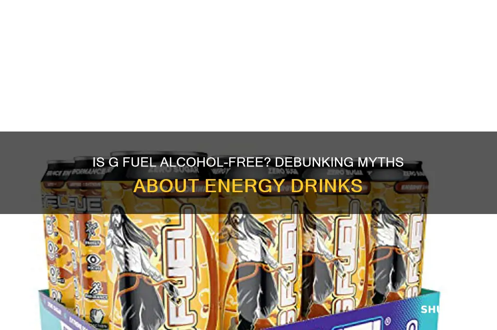 is g fuel alcohol
