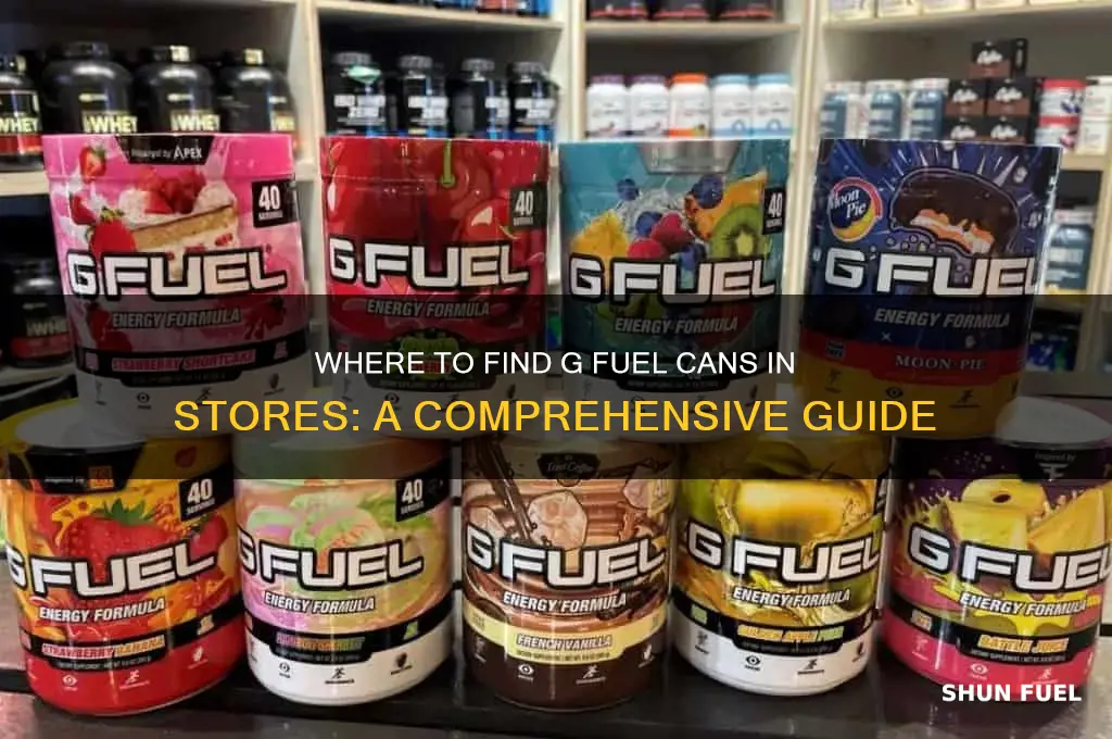 is g fuel cans in stores