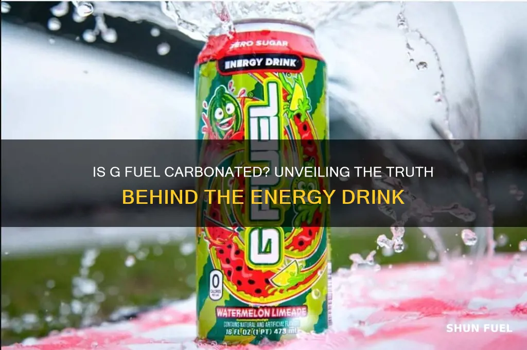 is g fuel carbonated