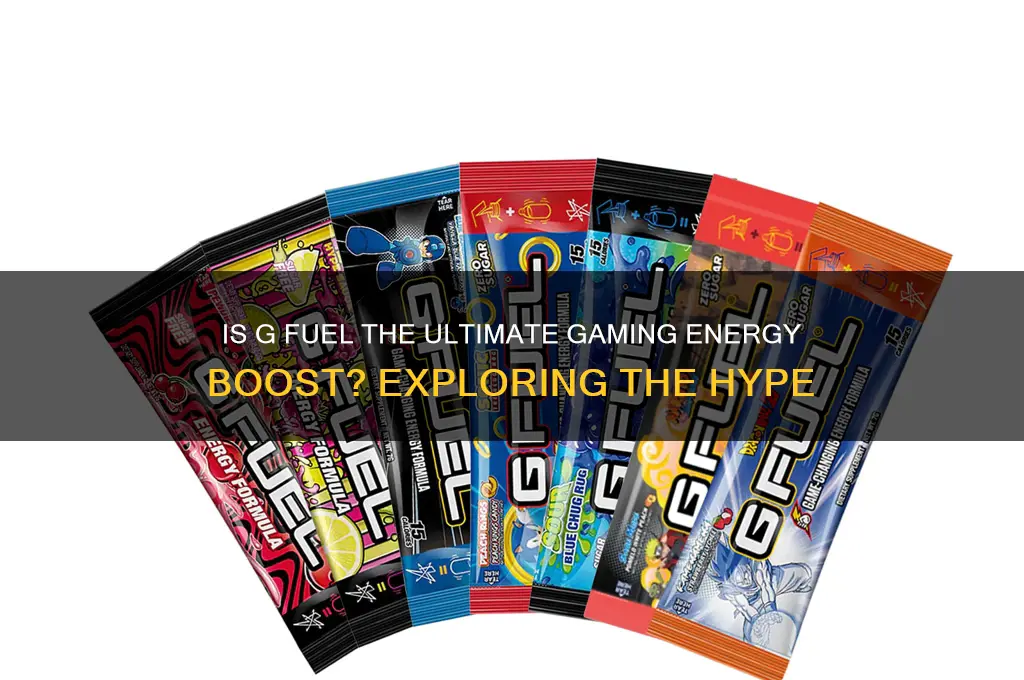 is g fuel for gaming