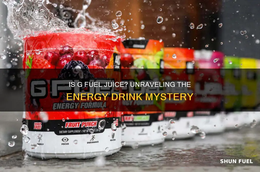 is g fuel juice
