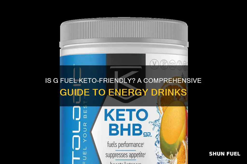 is g fuel keto