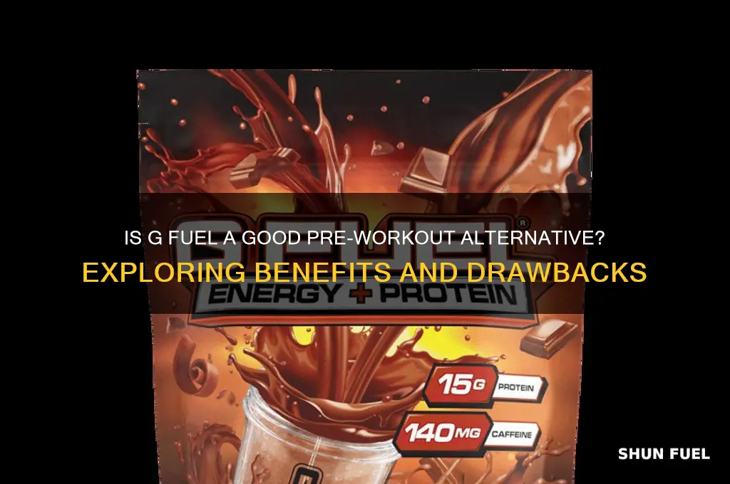 is g fuel pre workout