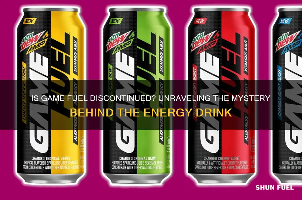 is game fuel discontinued