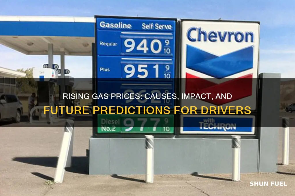 is gas price going up