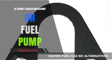 Is Gasket Sealer Essential for Fuel Pump Installation?