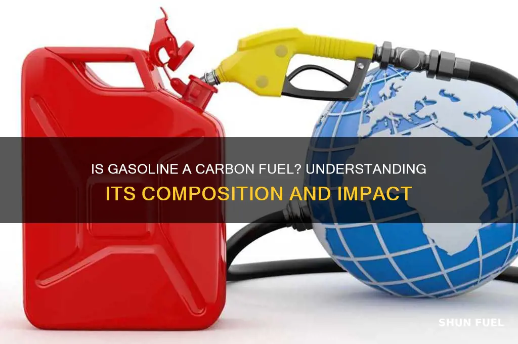 is gasoline a carbon fuel