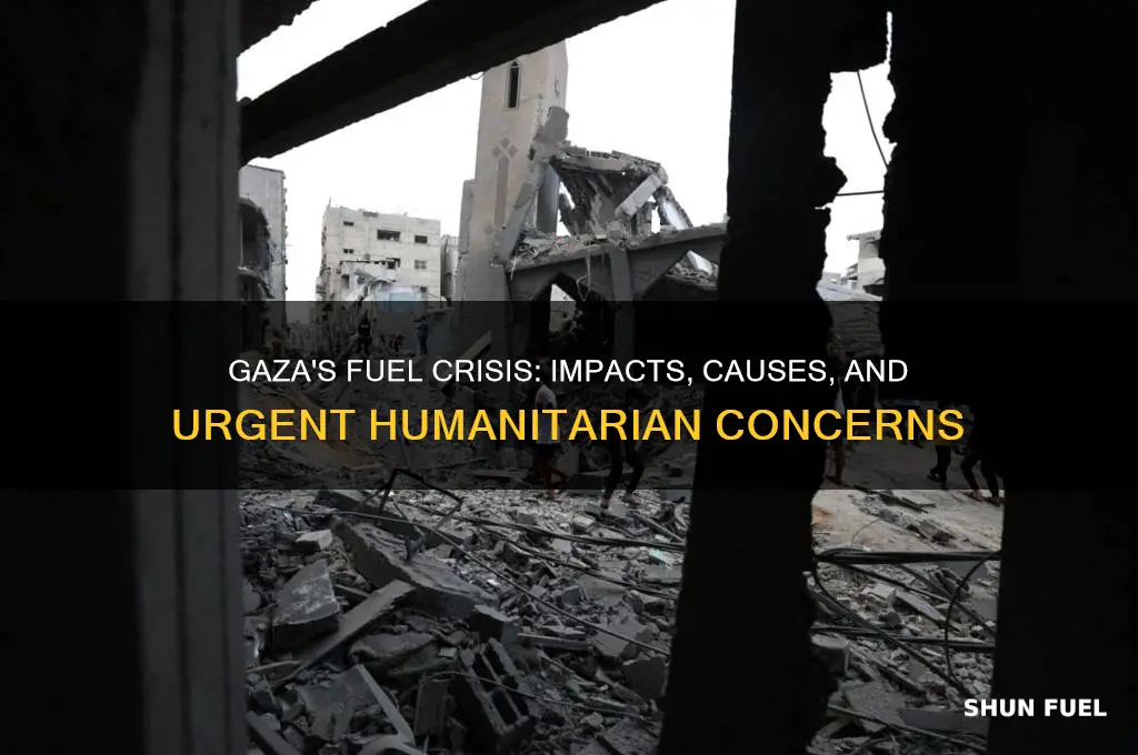 is gaza out of fuel