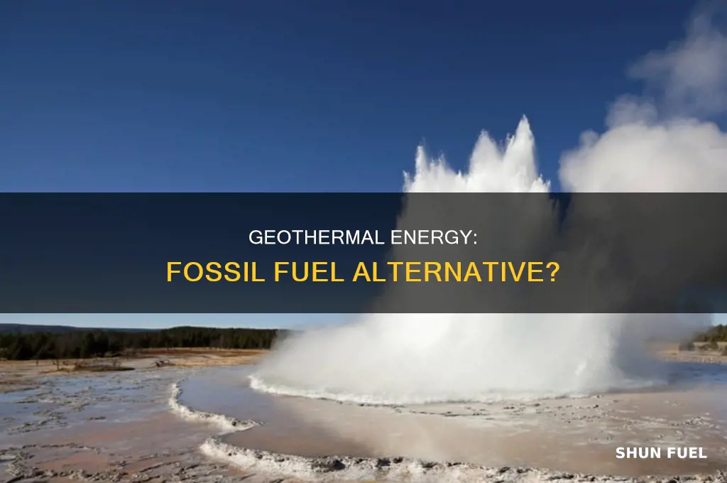 is geothermal considered a fossil fuel