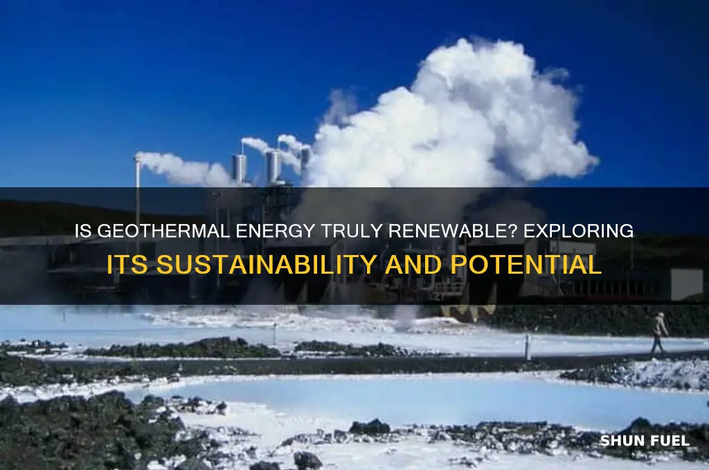 is geothermal fuel renewable