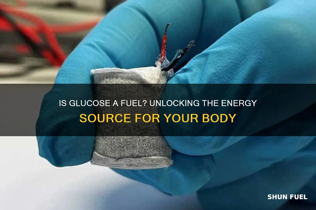 is glucose a fuel