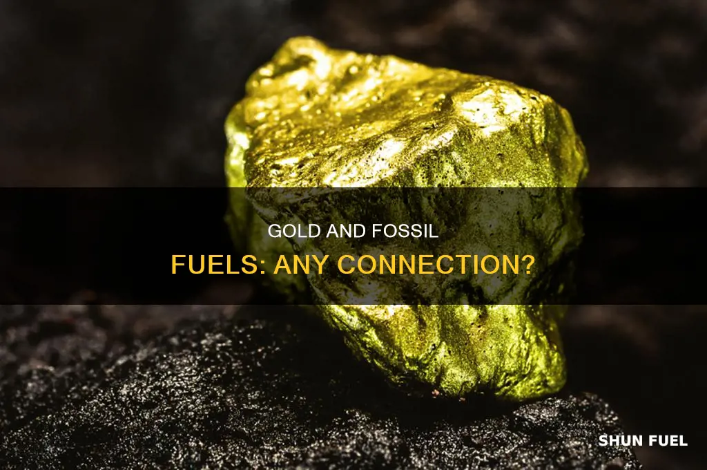 is gold a fossil fuel