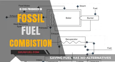 How Fossil Fuels Produce H2O