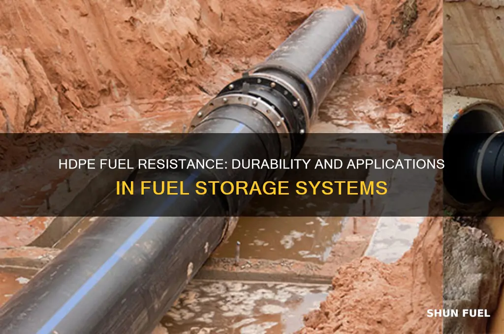 is hdpe fuel resistance
