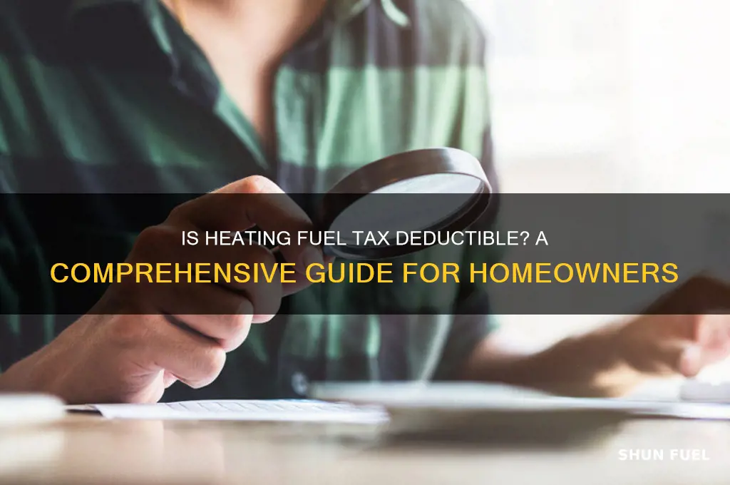 is heating fuel tax deductible