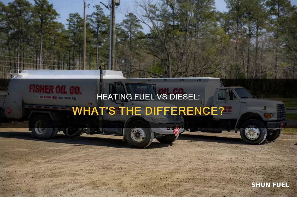 is heating fuel the same as diesel