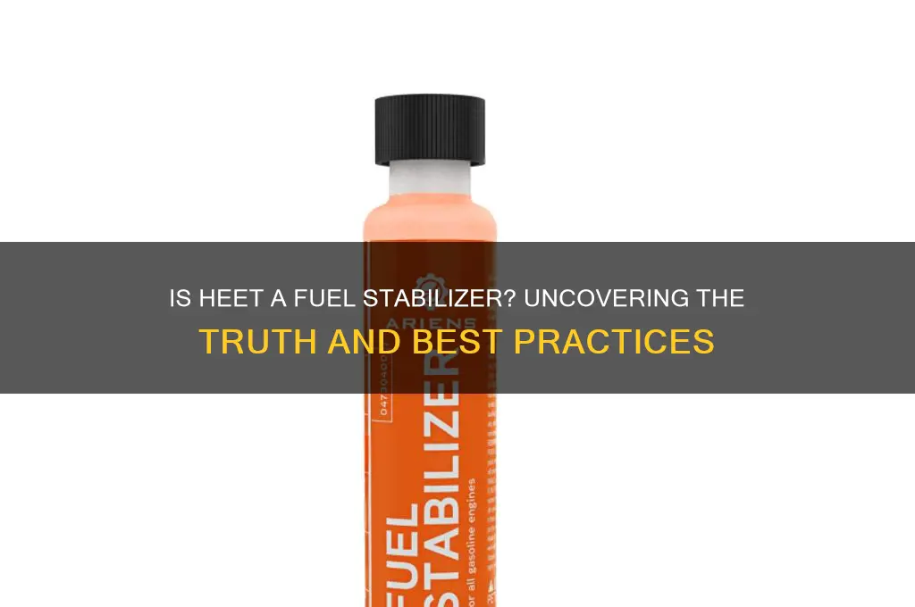 is heet a fuel stabilizer