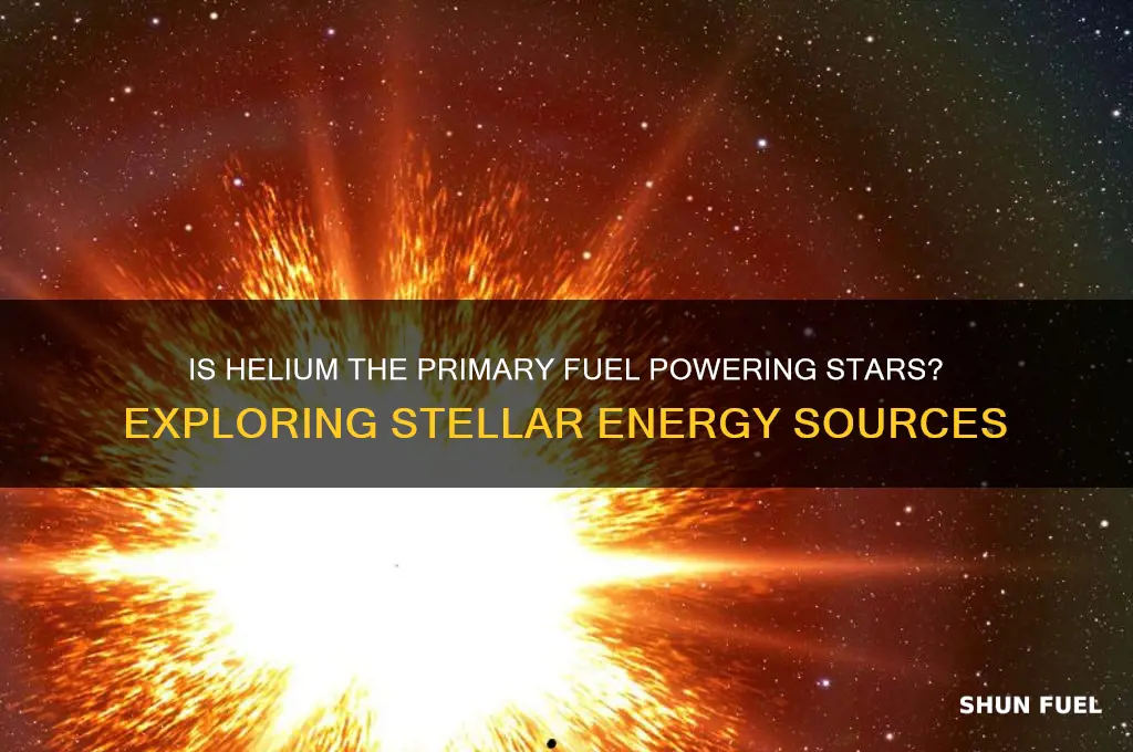 is heleum fuel in stars
